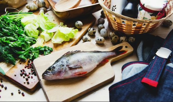 fish in high protein foods